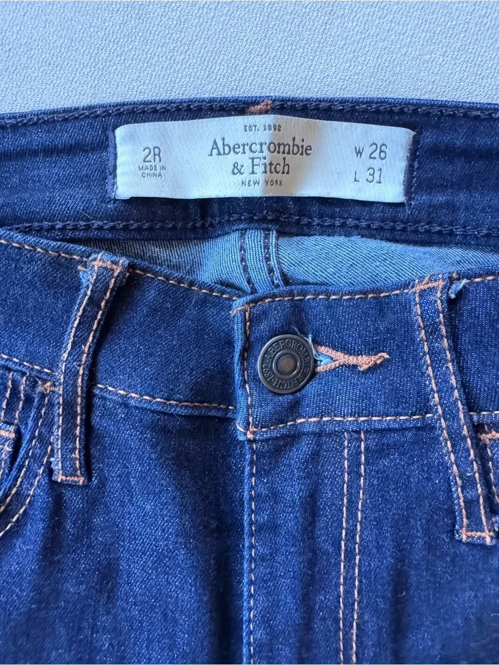 Abercrombie & Fitch Women's Indigo Skinny Jeans